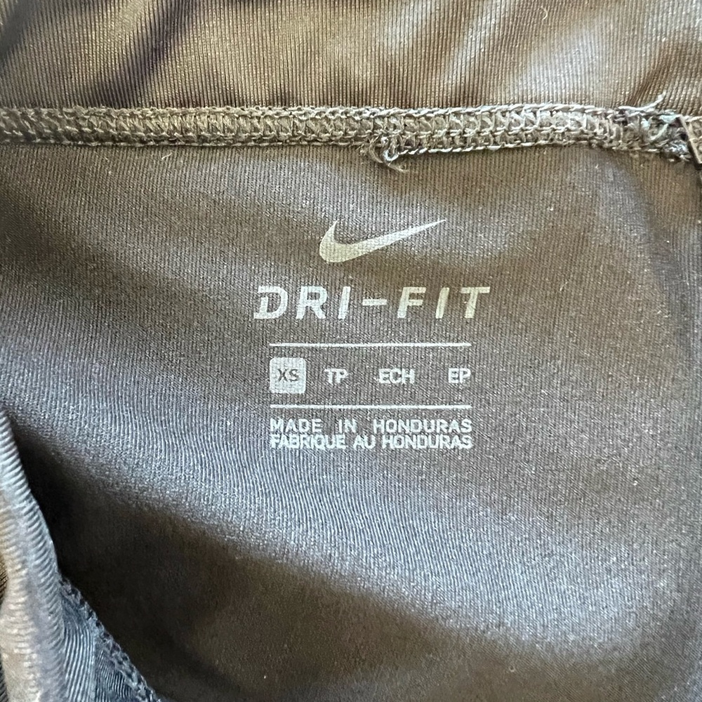 Nike Spandex Black Shorts Dri-FIT Women's XS NWT Running Volleyball Compression - Picture 3 of 5